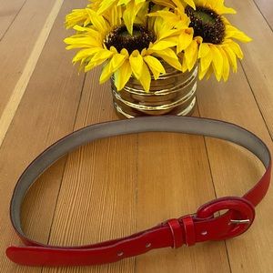 Vintage Ritz Red Belt